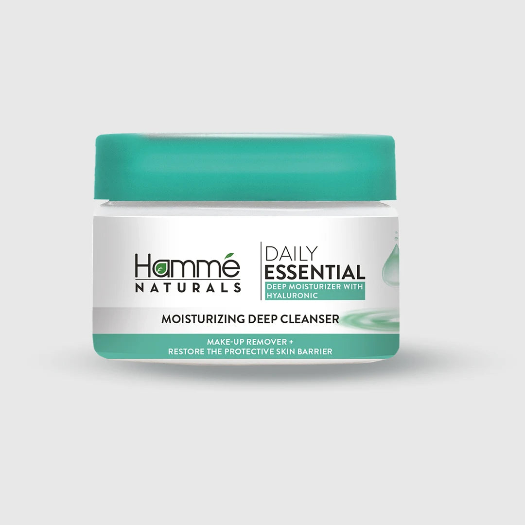 Deep Moisturizer With Hyaluronic - Hammé - Makes You Stand out  - A bottle labeled "Deep Moisturiser with Hyaluronic," highlighting the product's deep hydration benefits